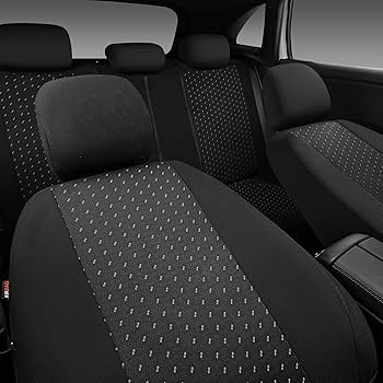 Amazon.com: CAR PASS Jacquard Cloth Car Seat Covers Full Set
